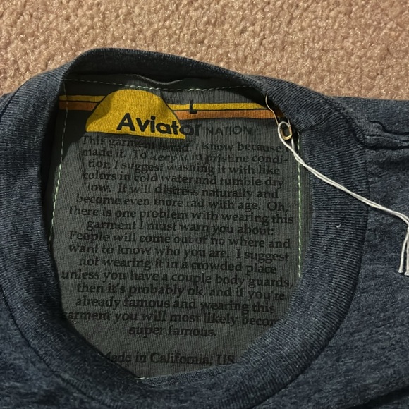 Aviator Nation boxy tee new with tags - Picture 2 of 2